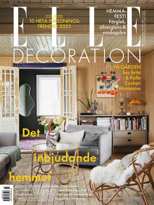 Title details for ELLE Decoration Sweden by Aller Media AB - Wait list